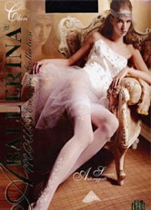 Чулки Ballerina CHERI bianco ― panty-shop